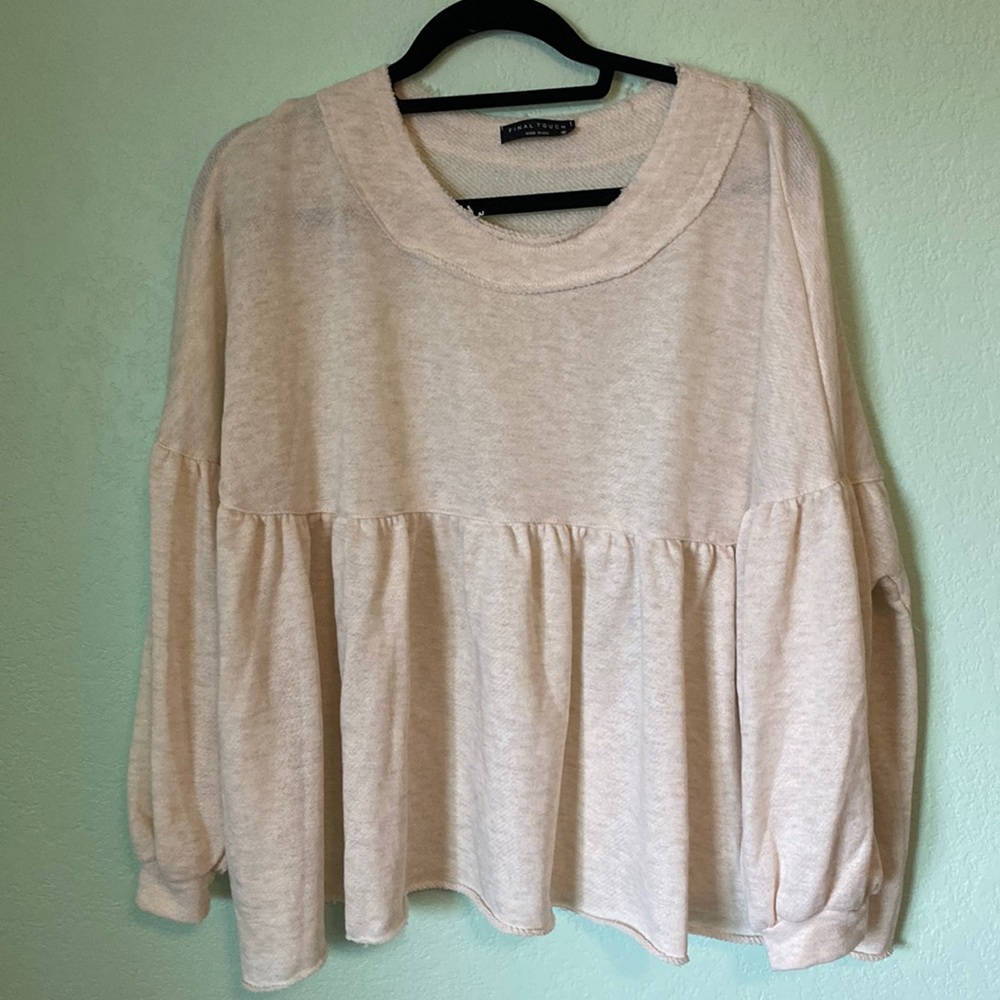 Final Touch Sweater
